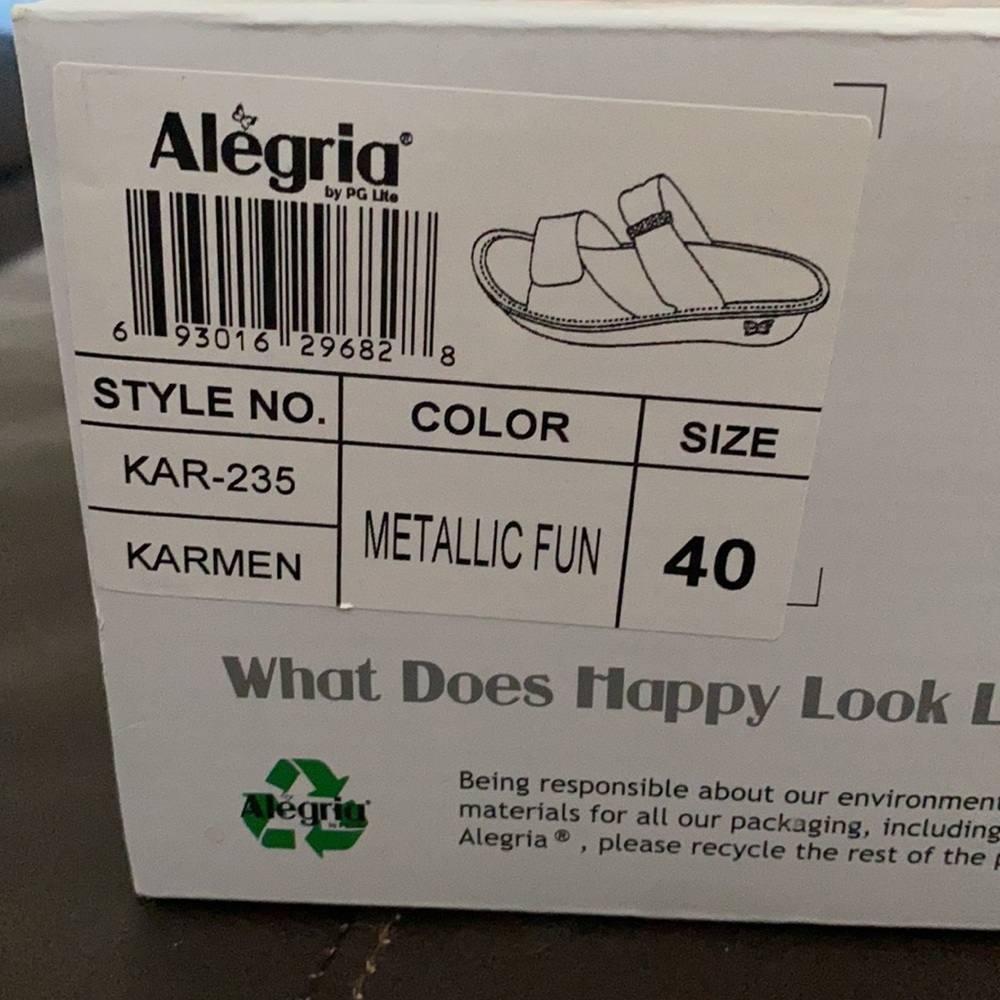 Alegria Leather Sandals - Picture 6 of 6